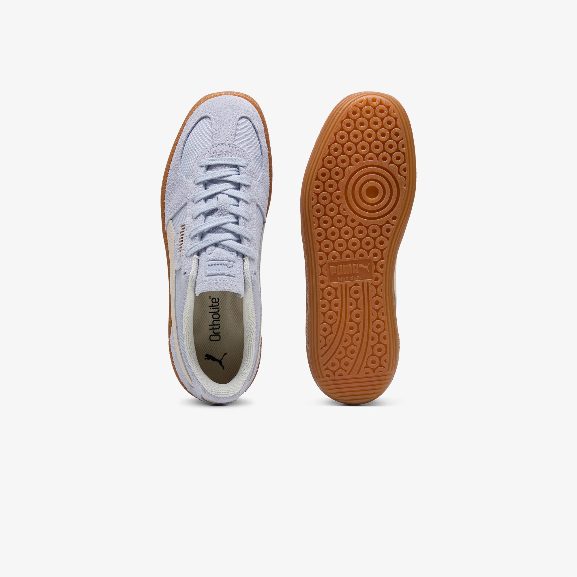 Puma Puma Palermo Vintage Kadın Gri Spor Ayakkabı Sneaker | FashFed Gri - 6. görsel