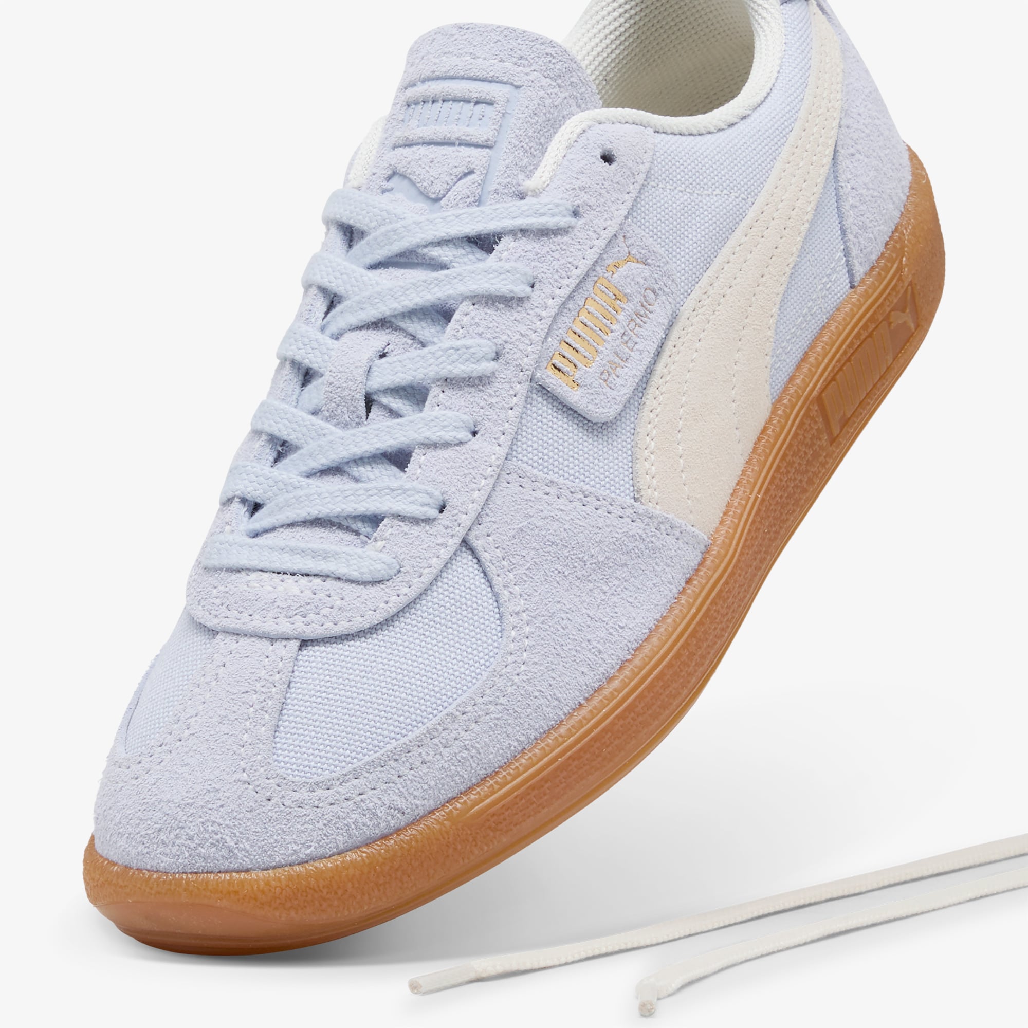 Puma Puma Palermo Vintage Kadın Gri Spor Ayakkabı Sneaker | FashFed Gri - 9. görsel