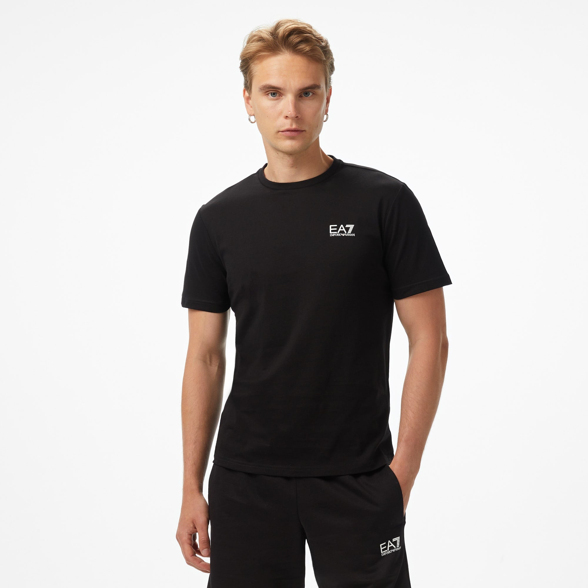 Emporio Armani Core Identify Erkek Siyah T-Shirt