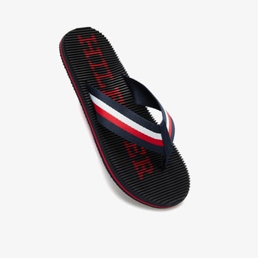  Tommy Hilfiger Logo Massage Erkek Lacivert Terlik