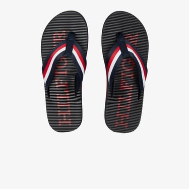  Tommy Hilfiger Logo Massage Erkek Lacivert Terlik