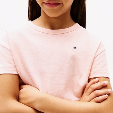  Tommy Hilfiger Çocuk Pembe T-Shirt