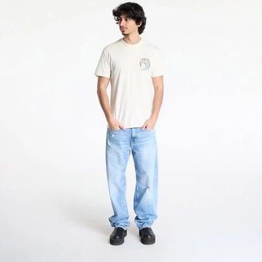  Tommy Jeans Regular Pop Crest Erkek Bej T-Shirt