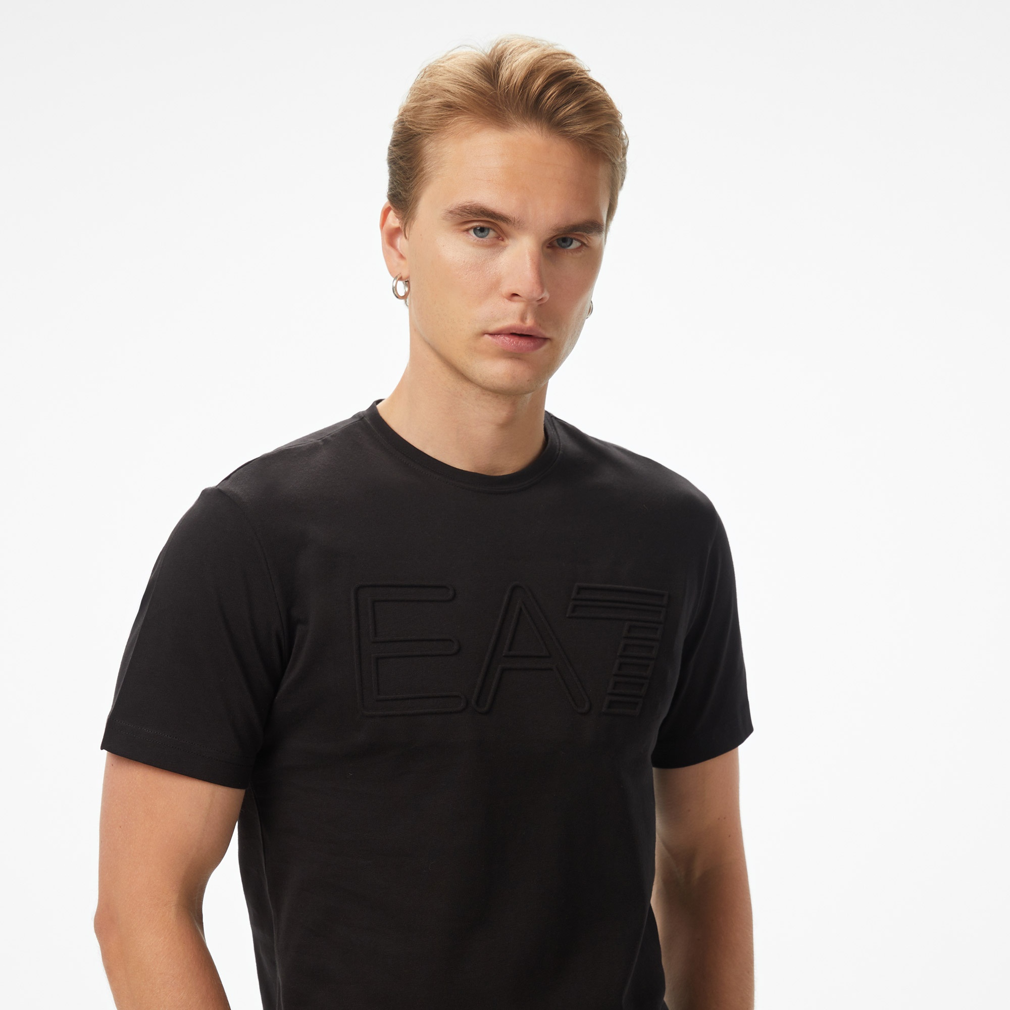 Emporio Armani Erkek Siyah T-Shirt
