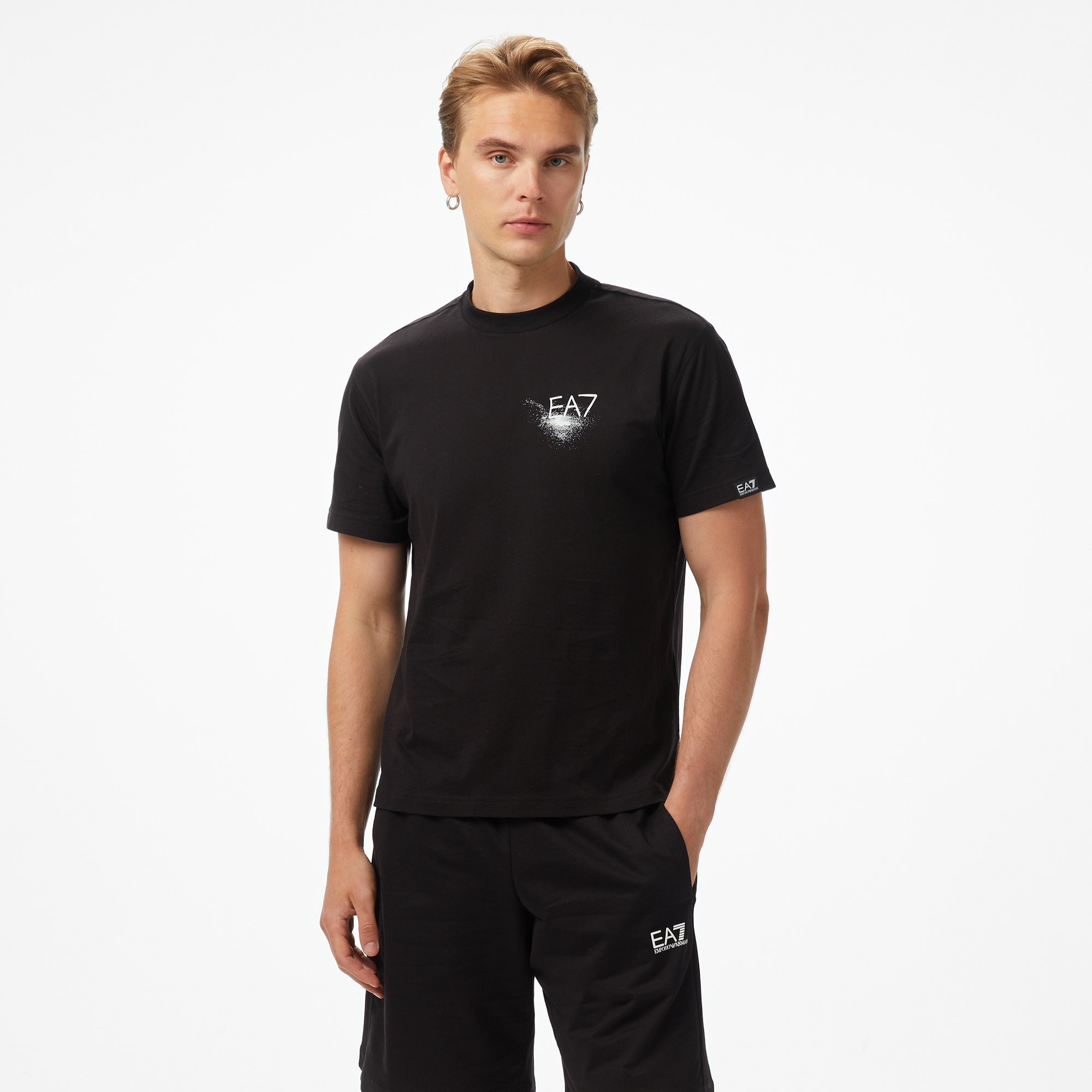 Emporio Armani Erkek Siyah T-Shirt