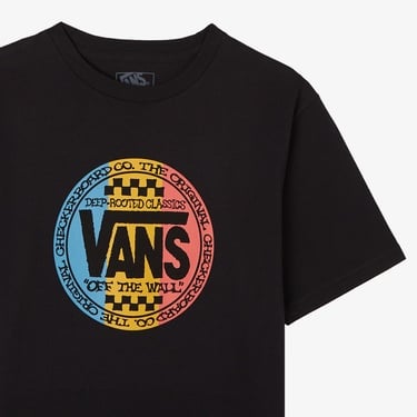  Vans Retro Co Ss Çocuk Siyah T-Shirt