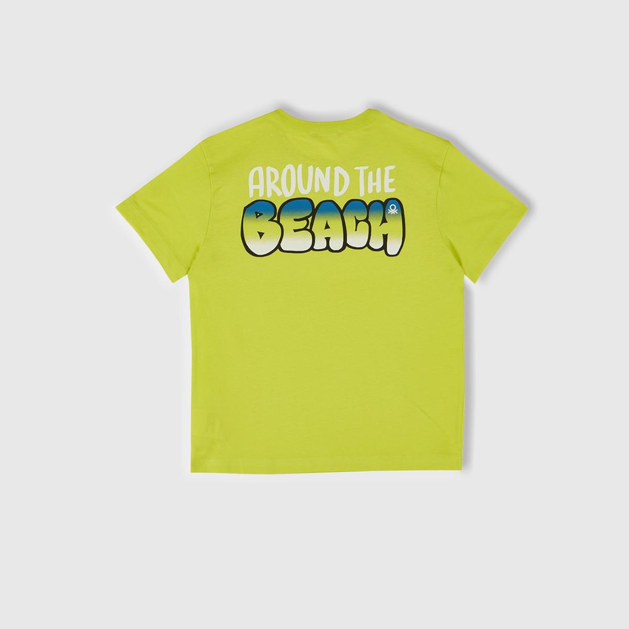 Erkek Çocuk Yeşil Ananas Bakılı T-Shirt
