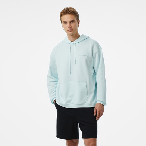  Les Benjamins Essentials Erkek Mavi Hoodie