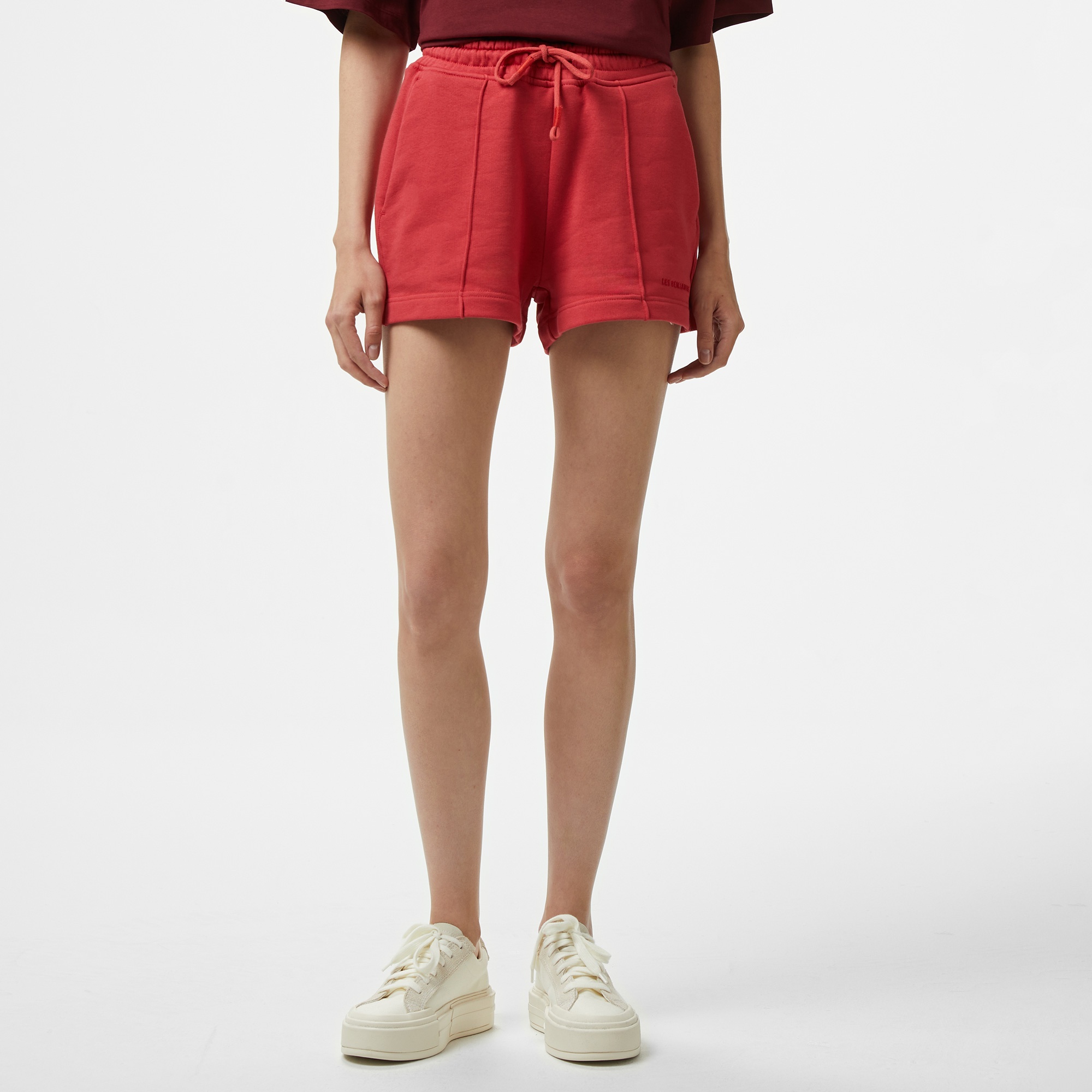 Les Benjamins Essentials Kadın Pembe Şort