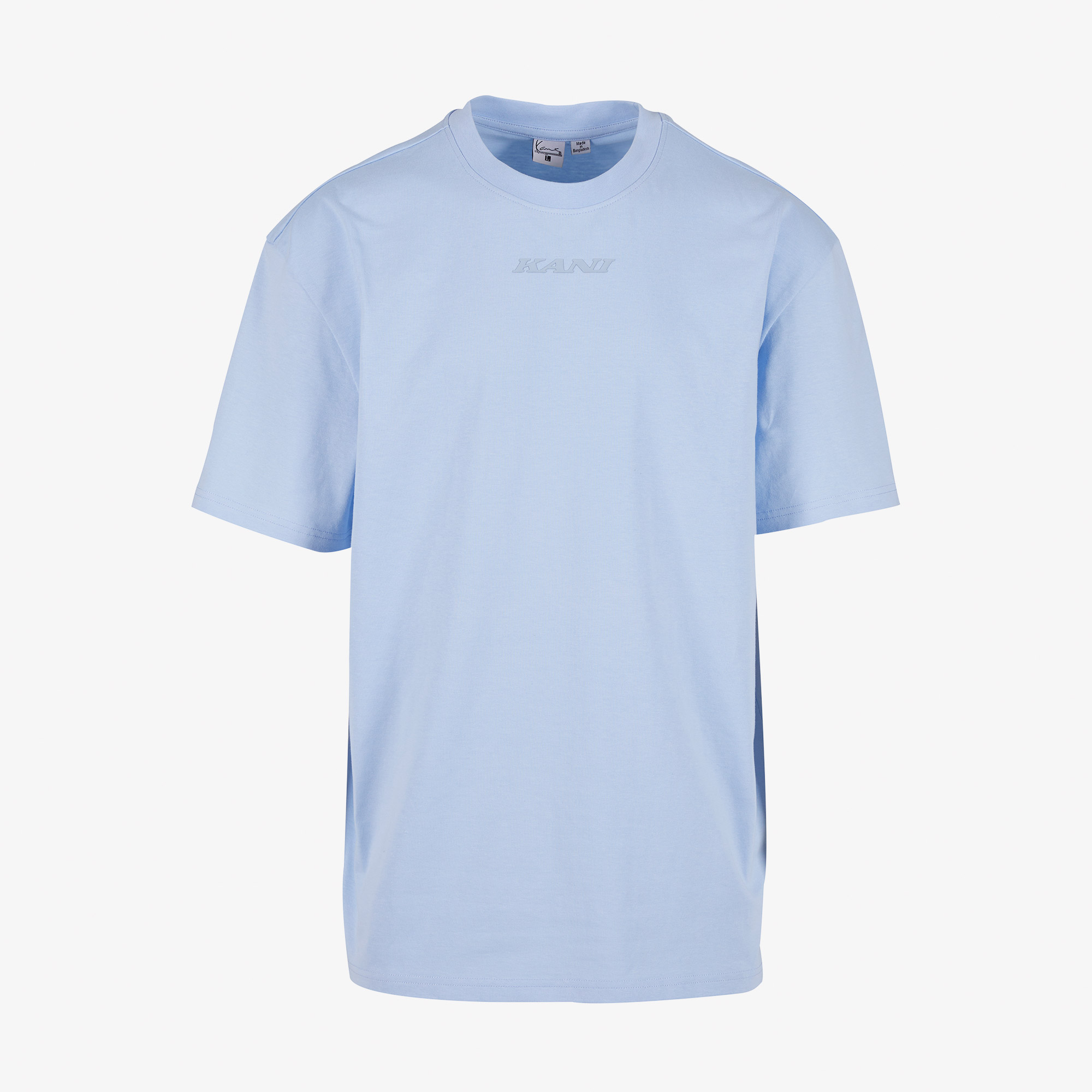  Karl Kani Retro T&L Backprint Erkek Mavi T-Shirt