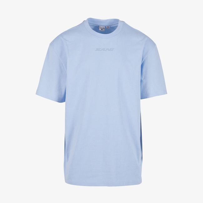  Karl Kani Retro T&L Backprint Erkek Mavi T-Shirt