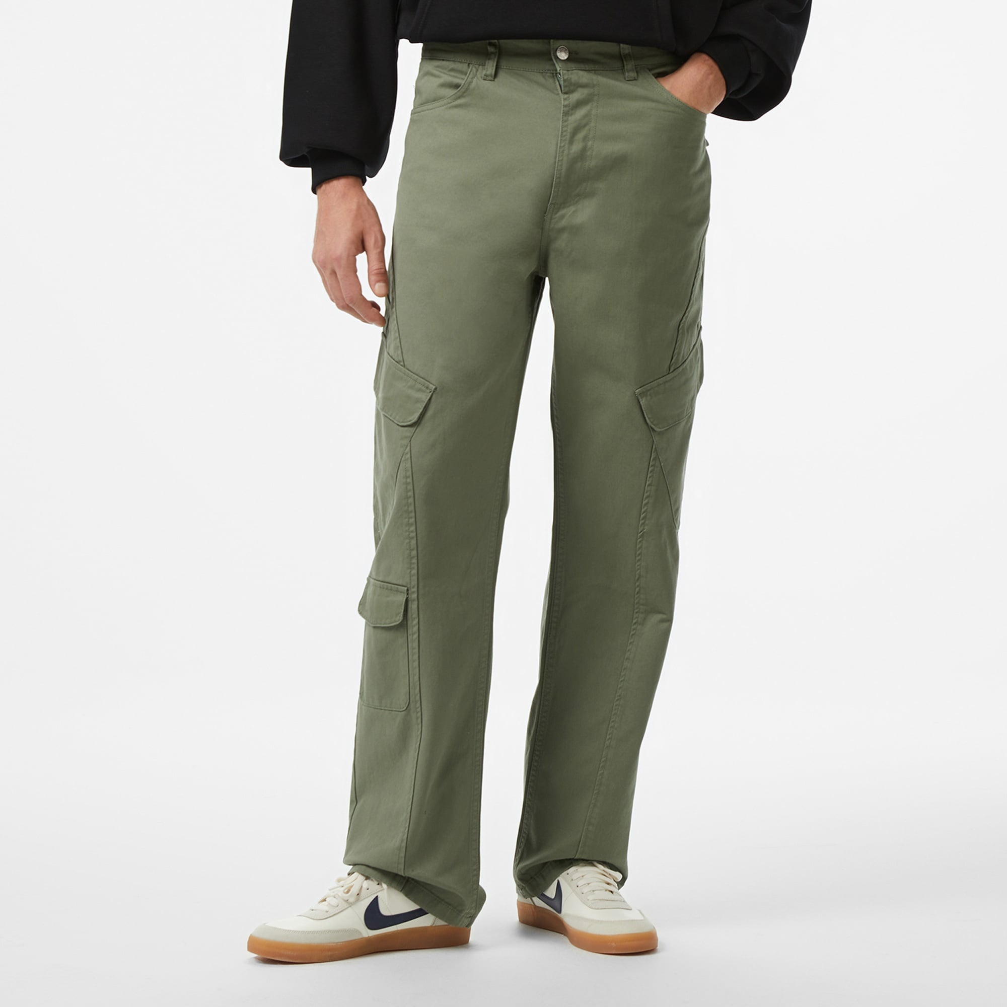 Karl Kani Og Slanted Pocket Cargo Erkek Yeşil Pantolon