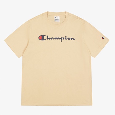  Champion Legacy Erkek Kahverengi T-Shirt