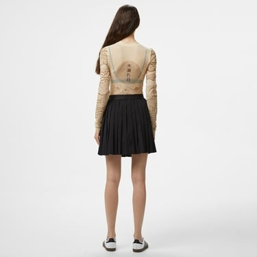  UNITED4 Kadın Siyah Etek