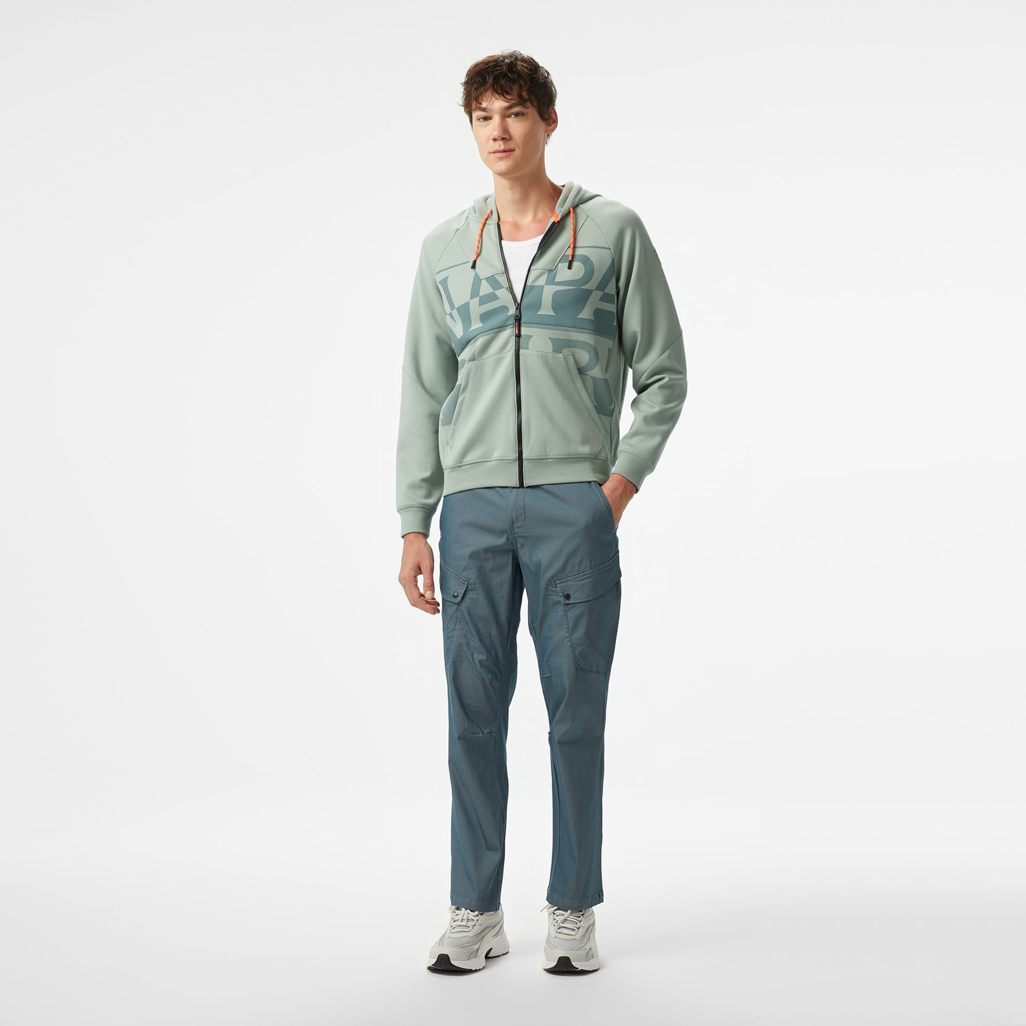 Napapijri  B-Anghiari Fzh Erkek Yeşil Sweatshirt