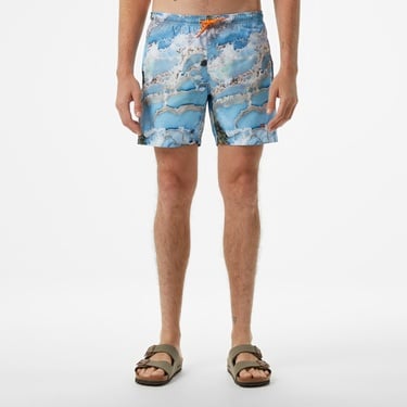  Napapijri  V-inuvik 1 Erkek Renkli Deniz Şortu
