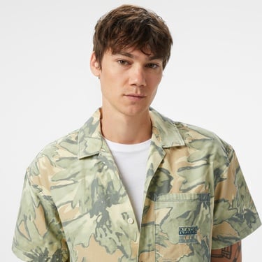  Napapijri  G-Talla SS Erkek Renkli Gömlek