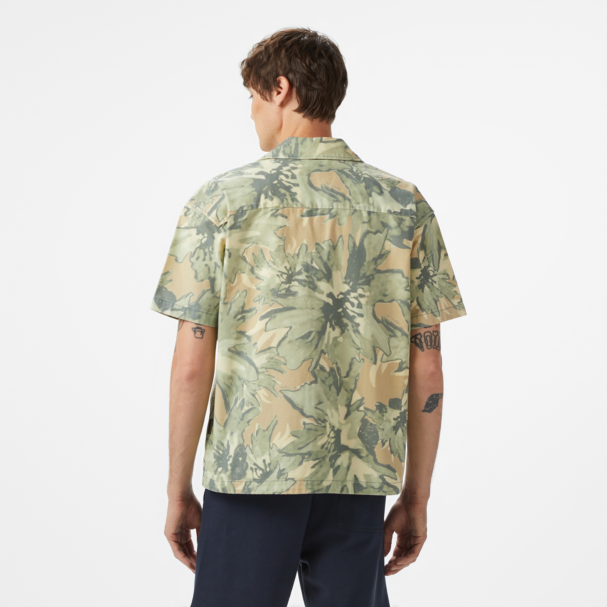 Napapijri  G-Talla SS Erkek Renkli Gömlek