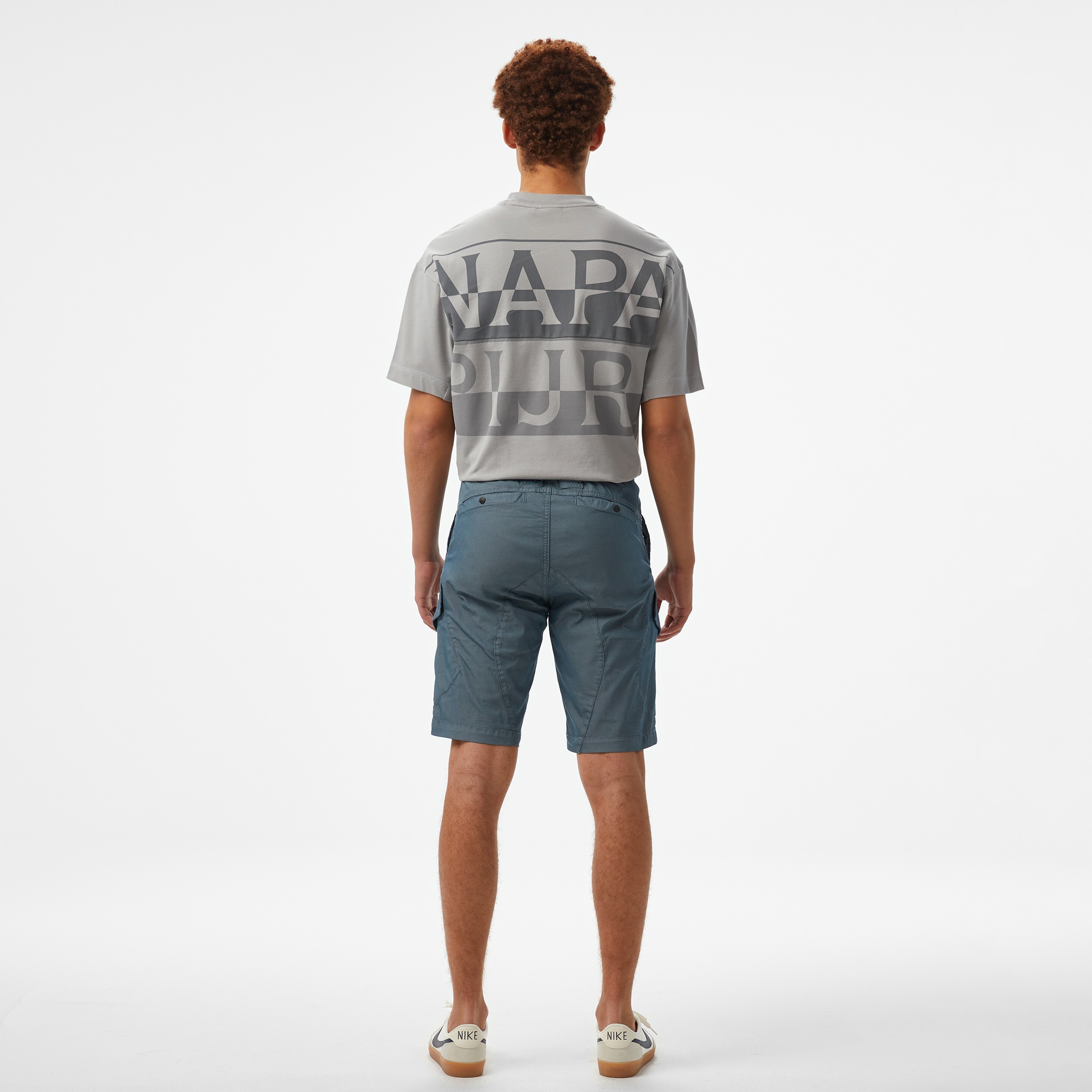 Napapijri  N-Senio Erkek Gri Deniz Şortu