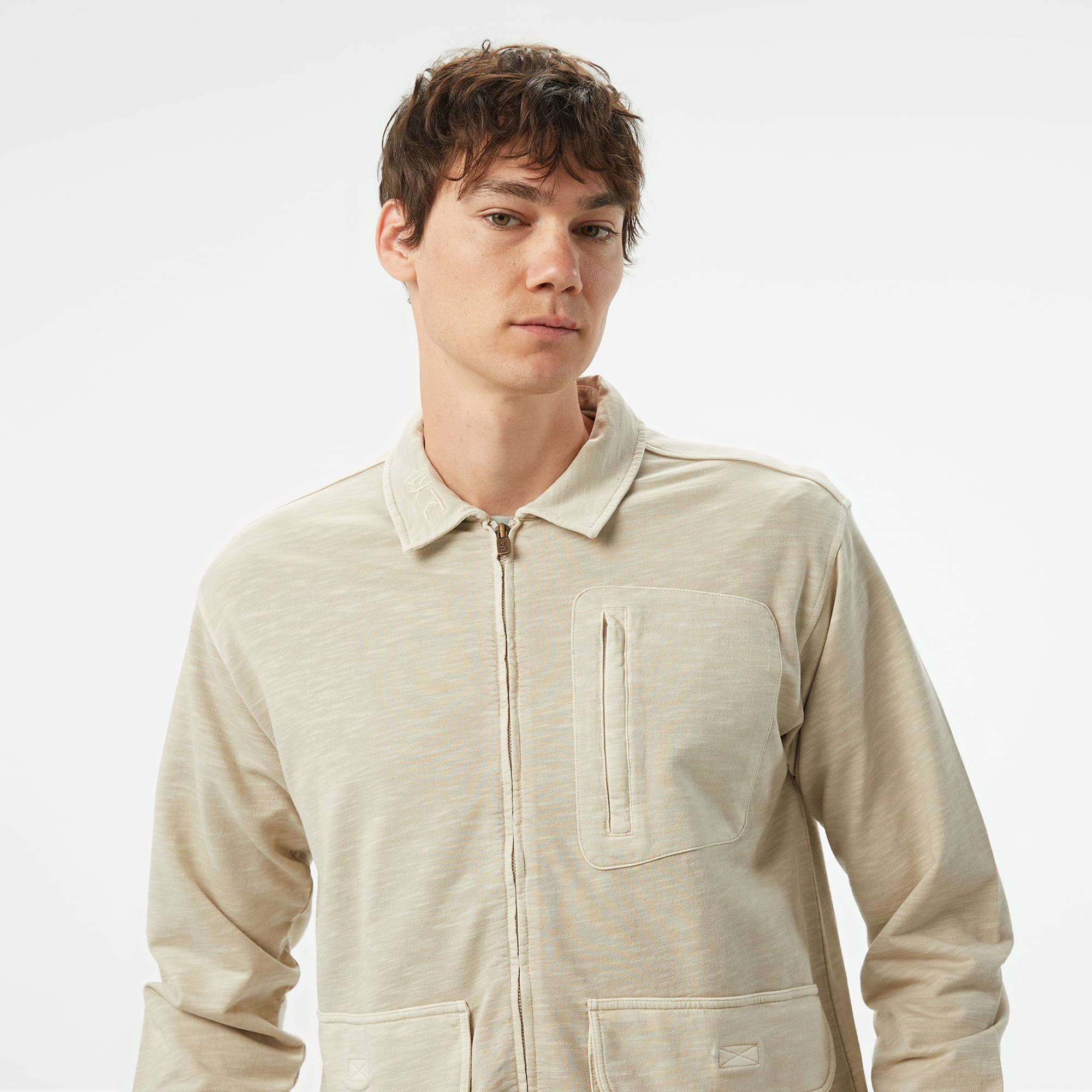 UNITED4 Erkek Gri Gömlek