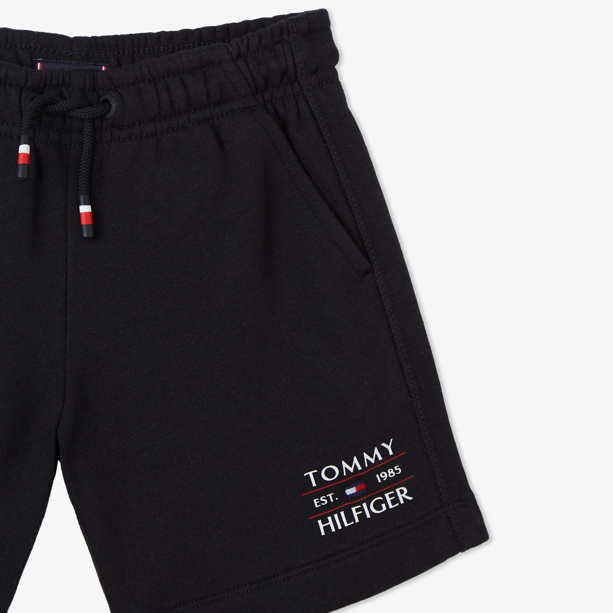 Tommy Hilfiger Logo Çocuk Siyah Şort