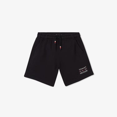  Tommy Hilfiger Logo Çocuk Siyah Şort
