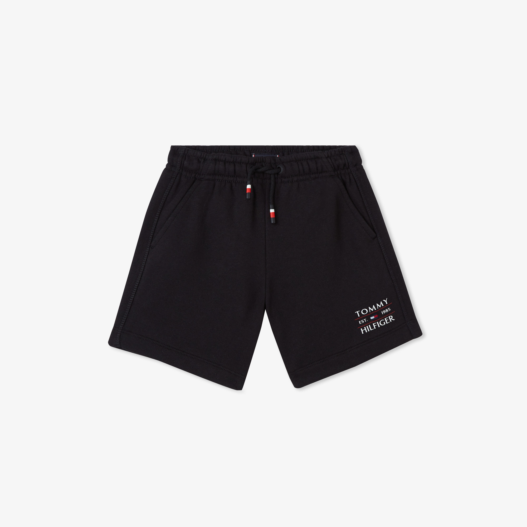  Tommy Hilfiger Logo Çocuk Siyah Şort