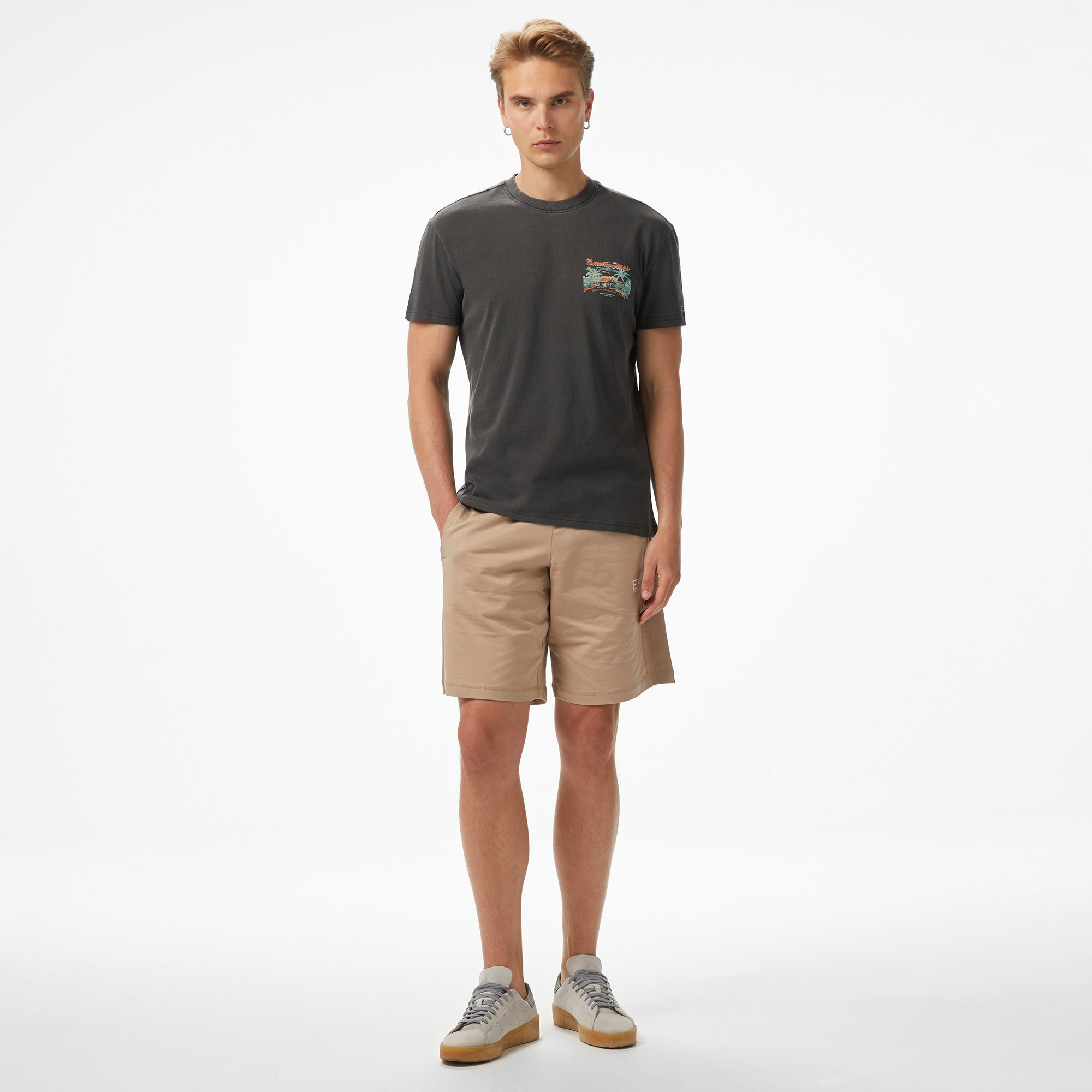 Tommy Jeans Regular Cabana Erkek Siyah T-Shirt