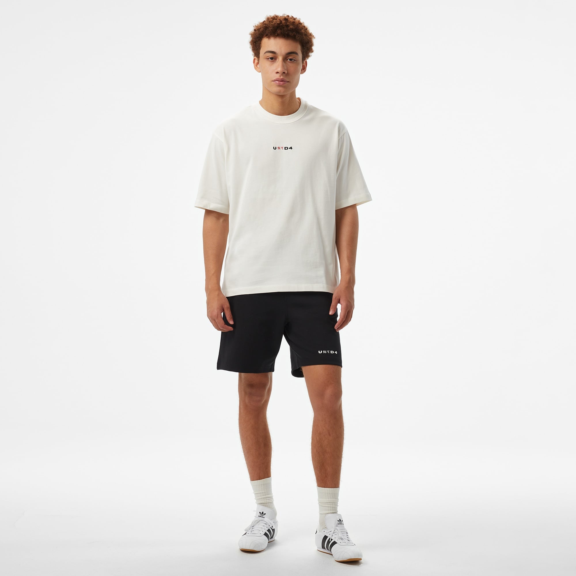 UNITED4 Miyawa Erkek Beyaz T-Shirt