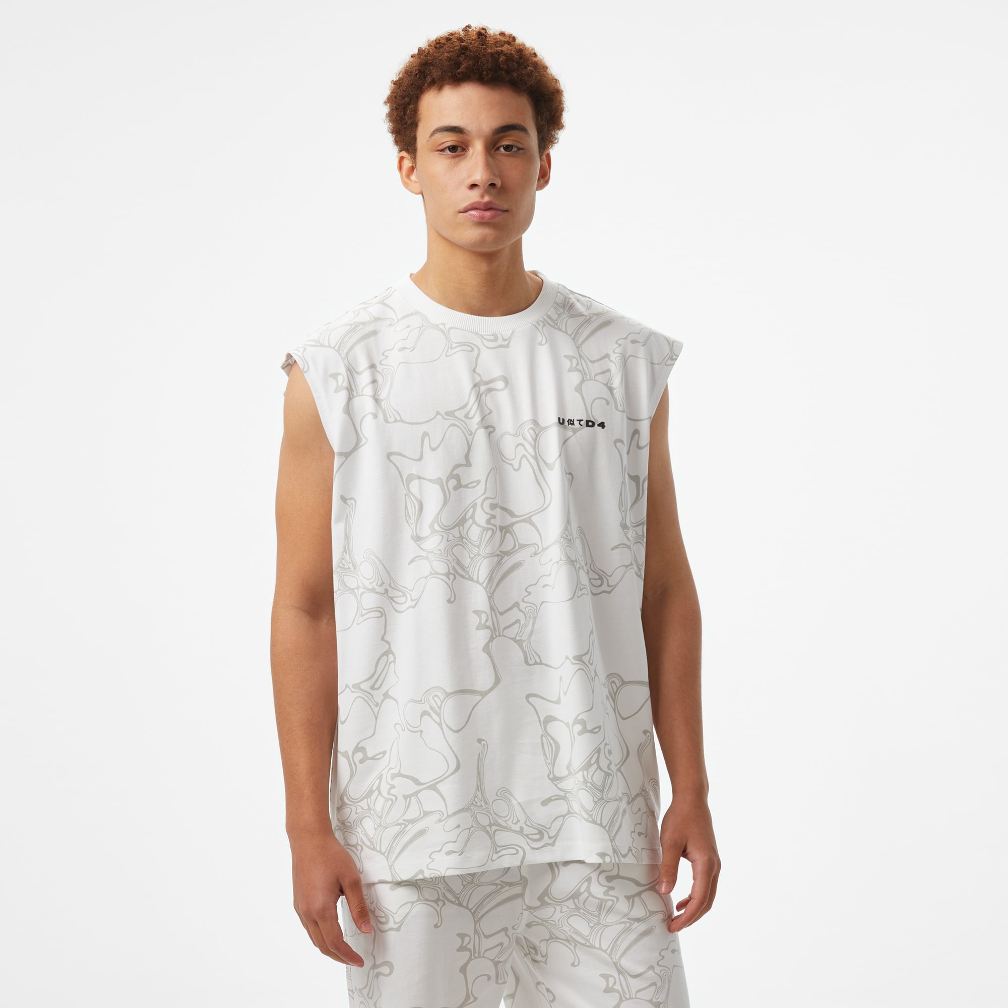  UNITED4 Erkek Krem Atlet