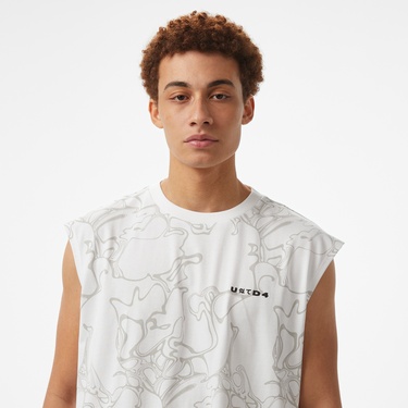  UNITED4 Erkek Krem Atlet