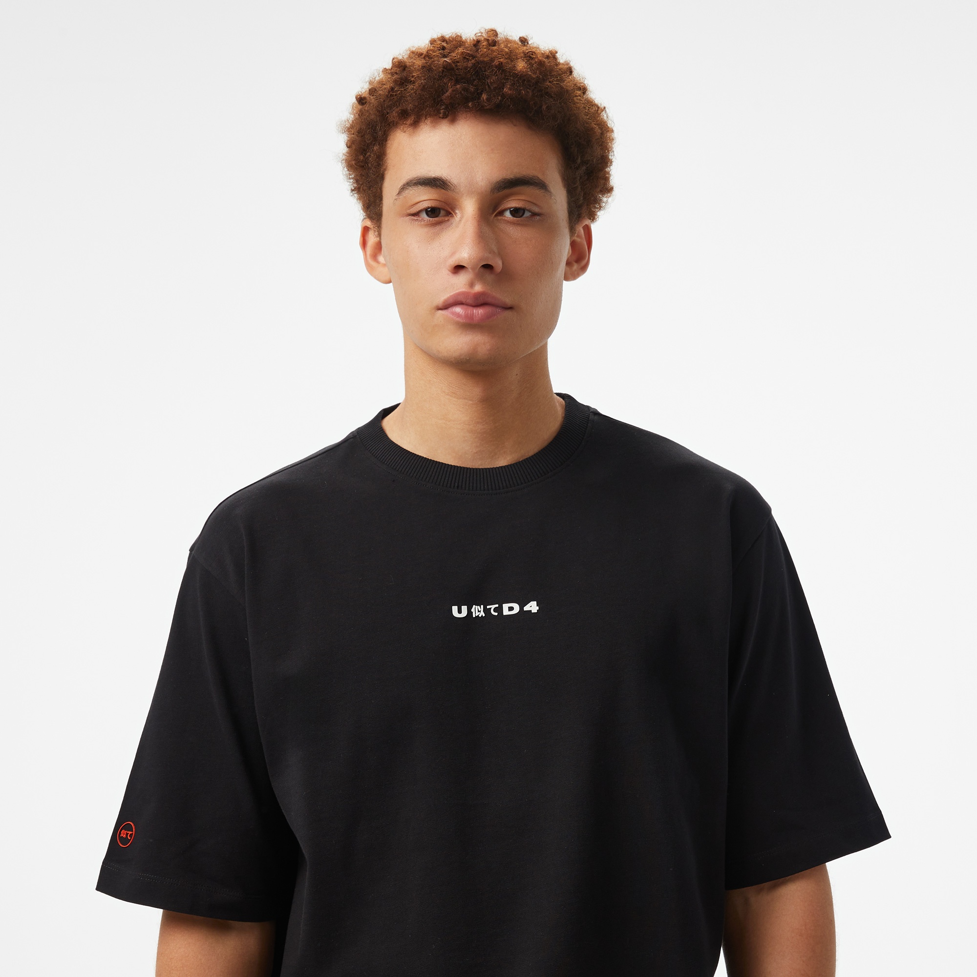 UNITED4 Comfort Erkek Siyah T-Shirt