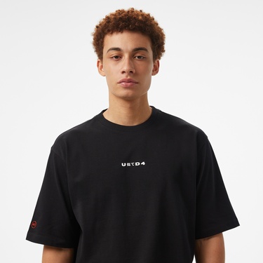  UNITED4 Comfort Erkek Siyah T-Shirt