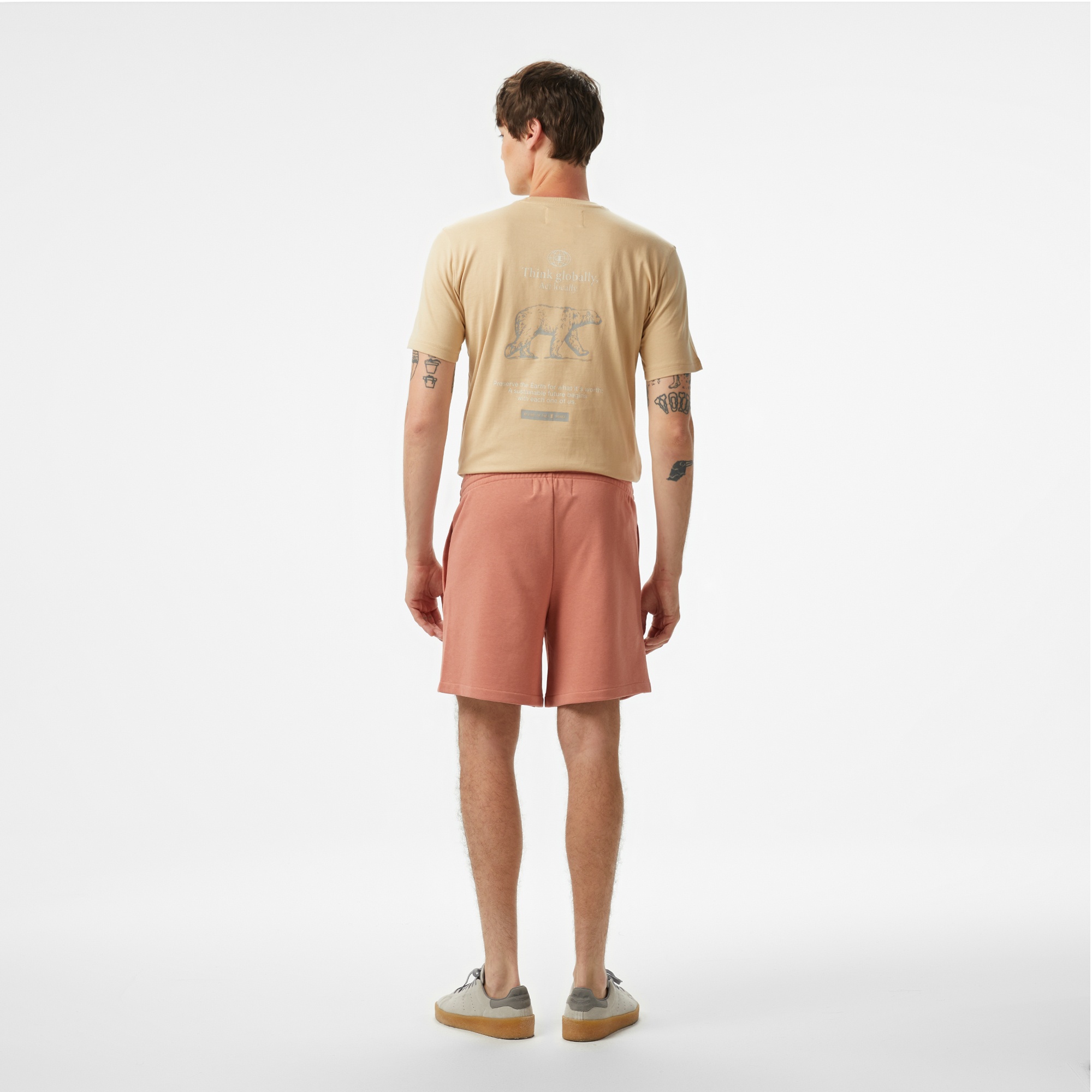 Champion Erkek Pembe Şort