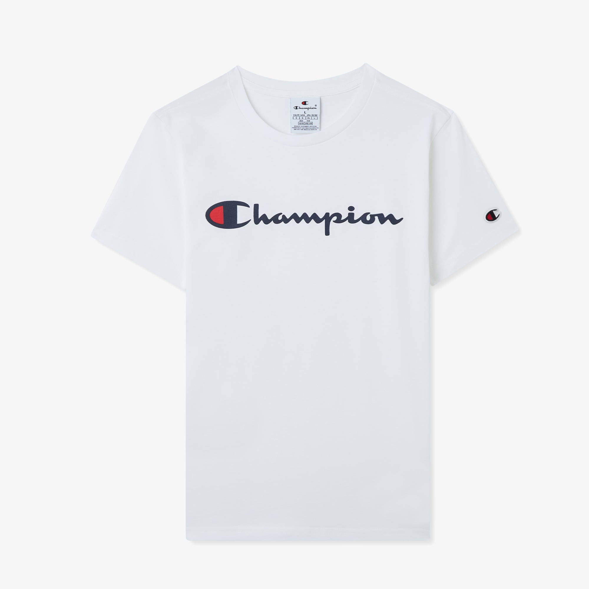  Champion Icons Çocuk Beyaz T-Shirt