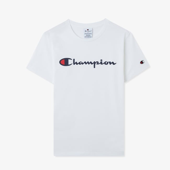  Champion Icons Çocuk Beyaz T-Shirt