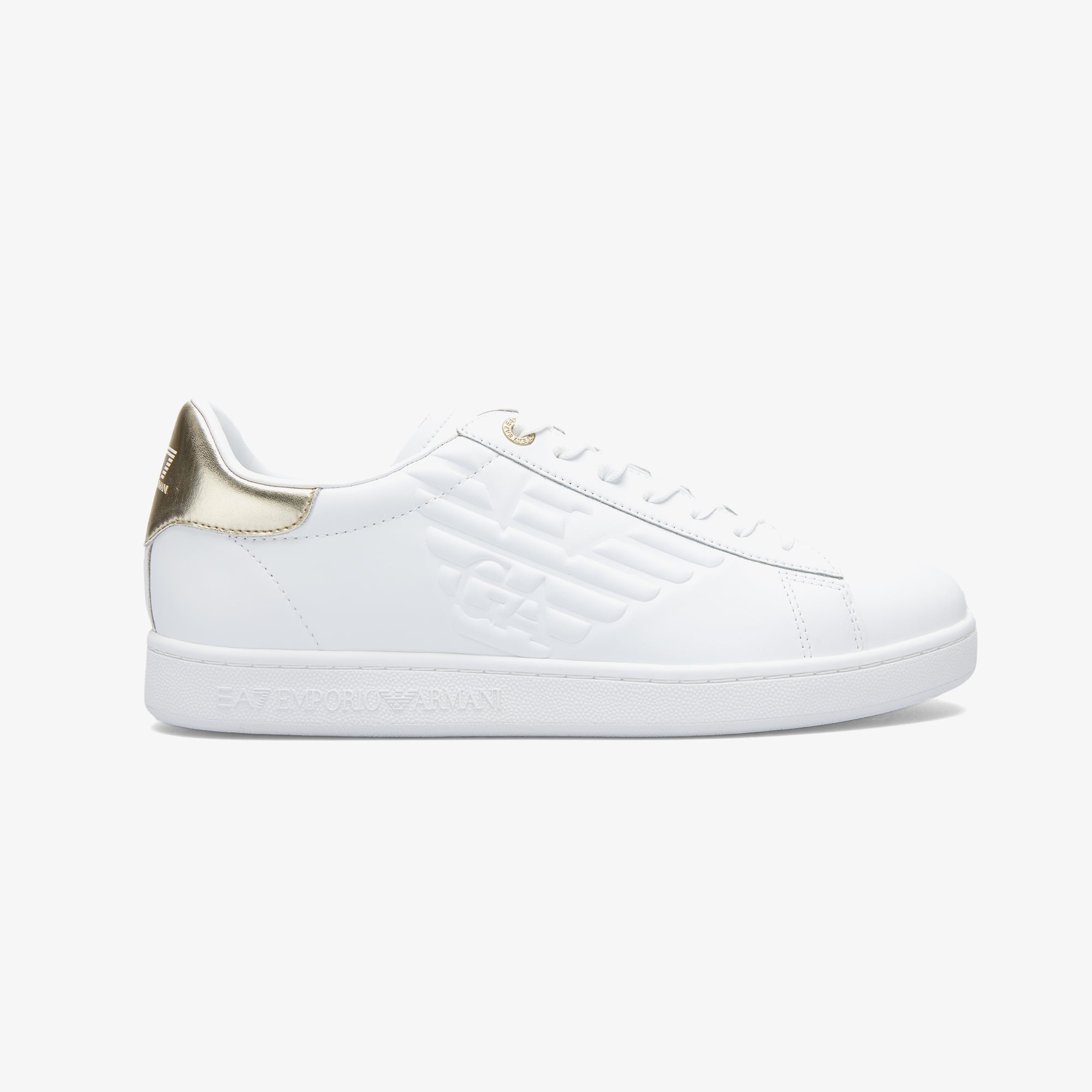  Emporio Armani Classic Erkek Beyaz Sneaker