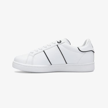  Emporio Armani Classic Logo Kadın Beyaz Sneaker