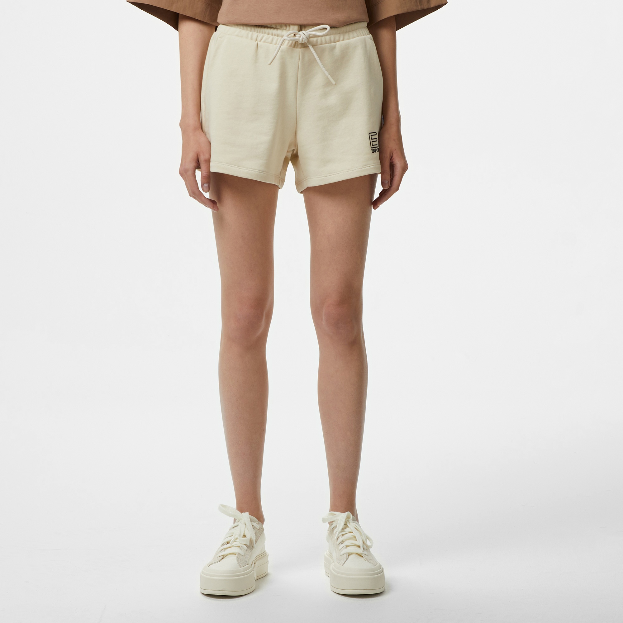 Emporio Armani Kadın Bej Şort