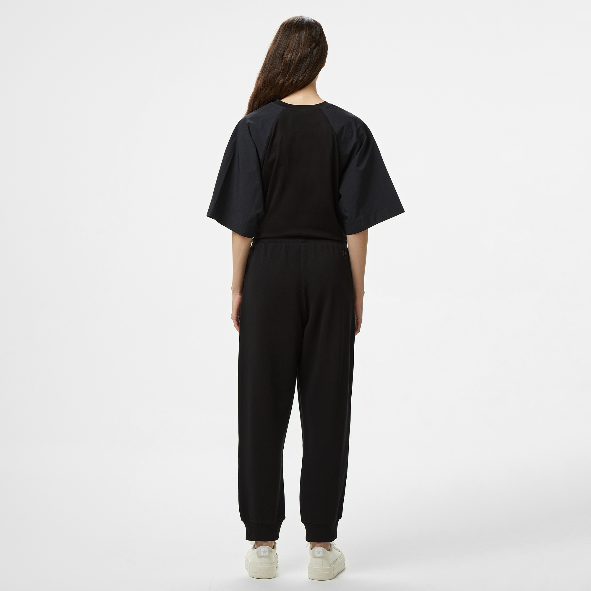 Emporio Armani Logo Kadın Siyah Eşofman Altı