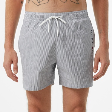  Tommy Hilfiger Medium Drawstring Erkek Gri Mayo