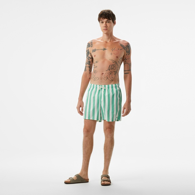  Tommy Hilfiger Medium Drawstring Erkek Yeşil Mayo