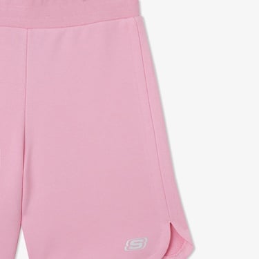  Skechers Lw Fleece Çocuk Pembe Şort