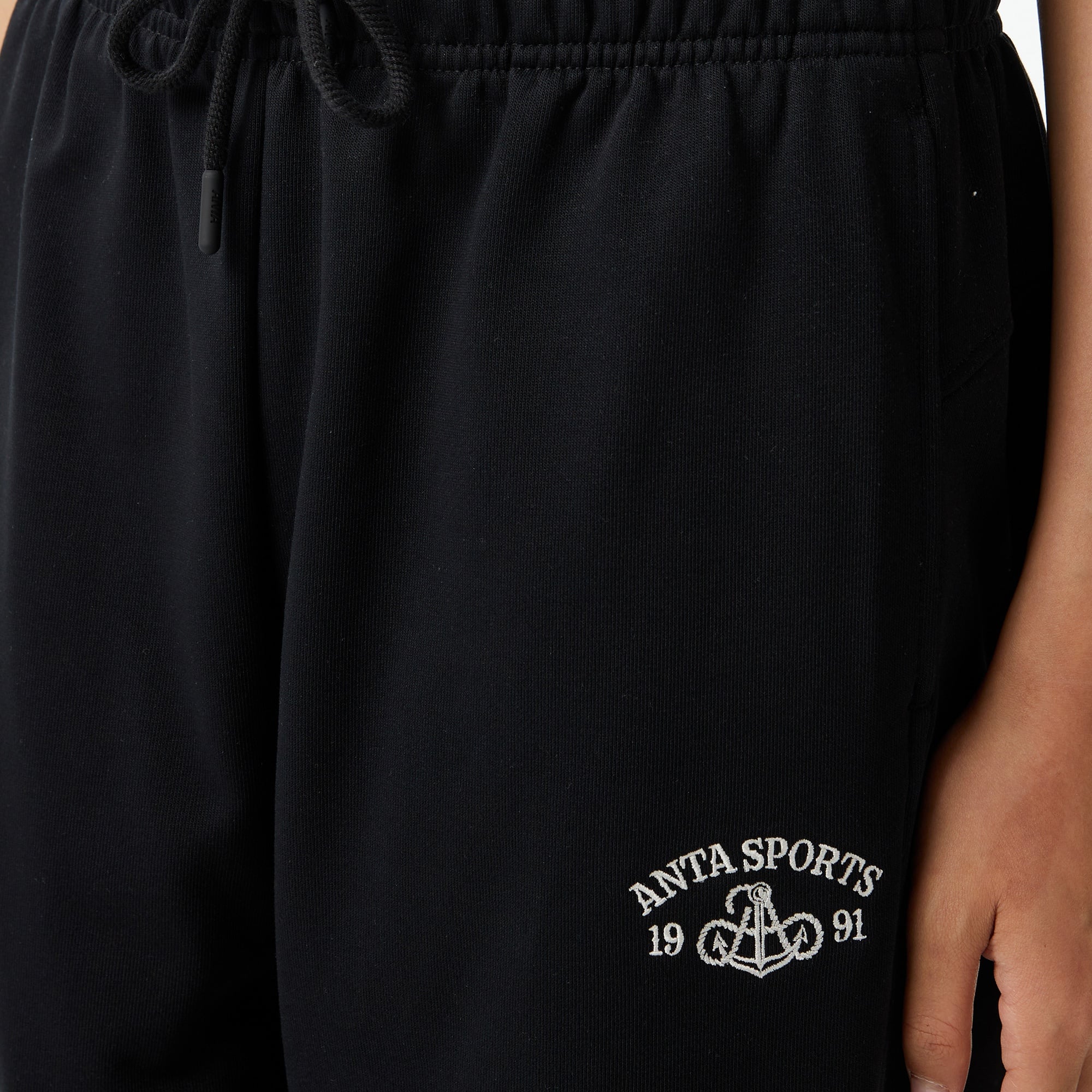 Anta Sports Club Kadın Siyah Eşofman Altı