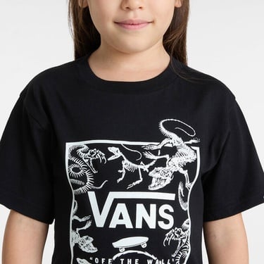  Vans Dino Ss Çocuk Siyah T-Shirt