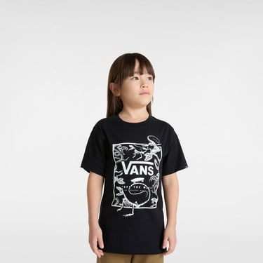  Vans Dino Ss Çocuk Siyah T-Shirt