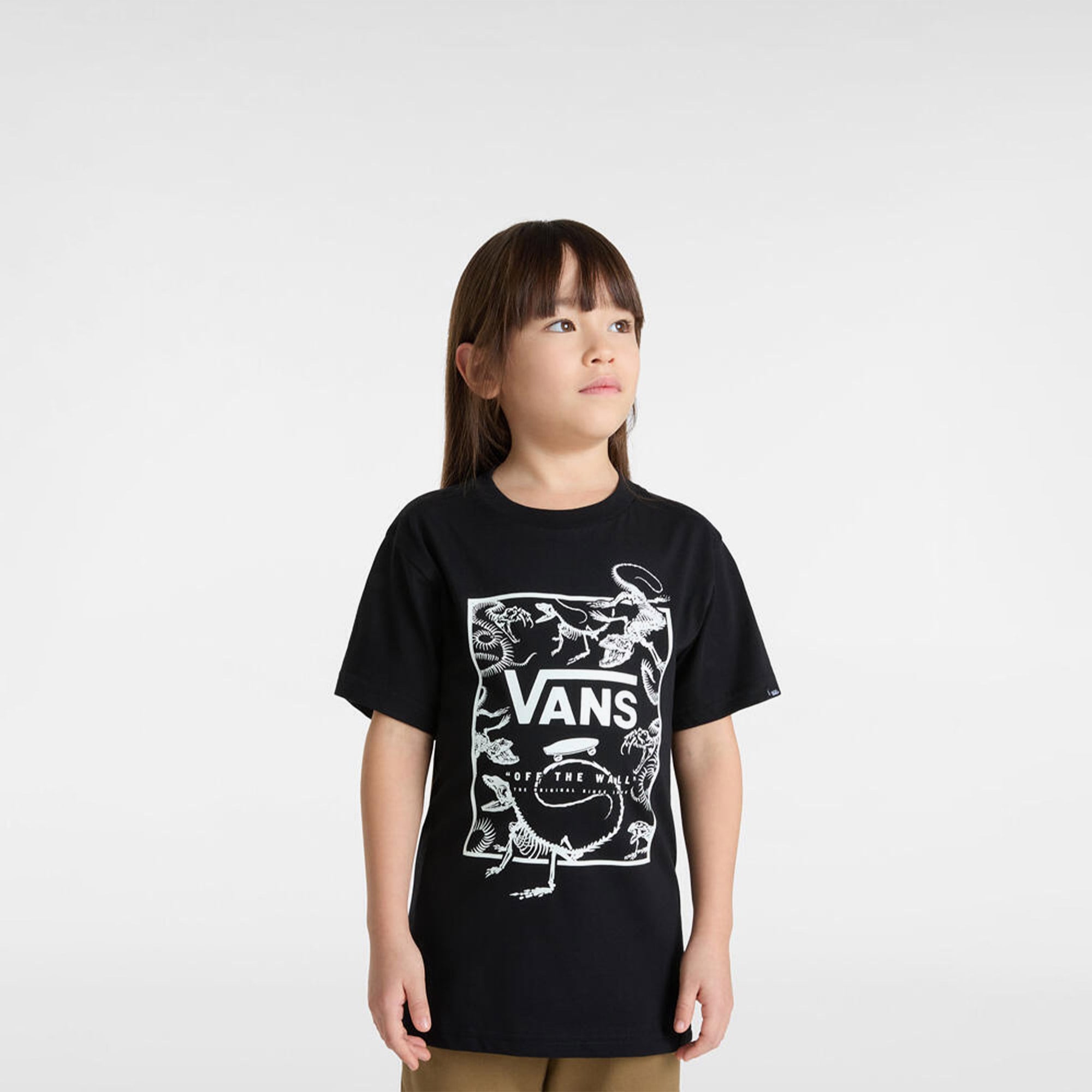  Vans Dino Ss Çocuk Siyah T-Shirt