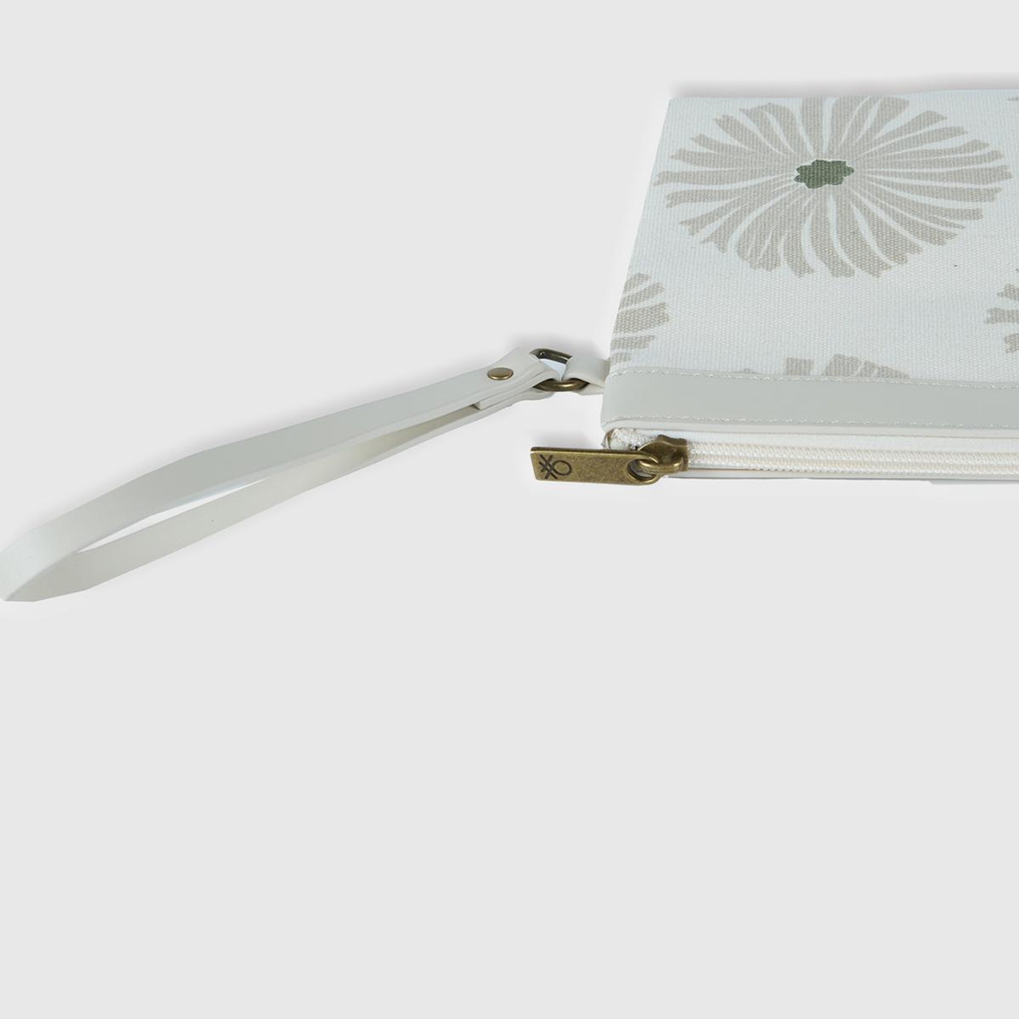 Kadın Krem Desenli Cüzdan