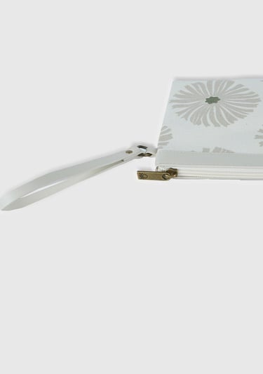  Kadın Krem Desenli Cüzdan