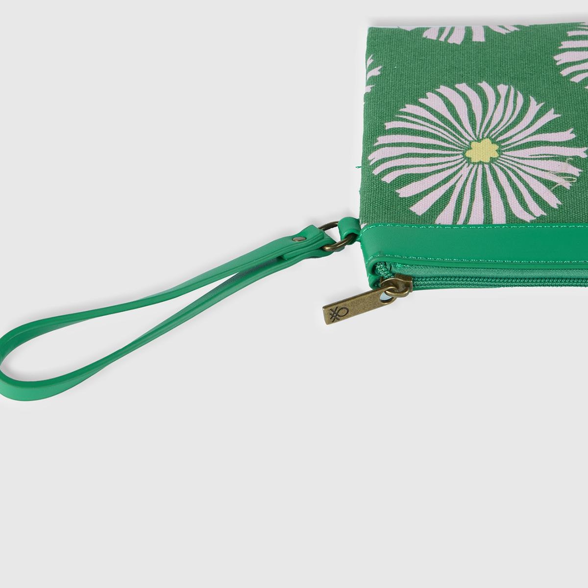 Kadın Yeşil Desenli Cüzdan